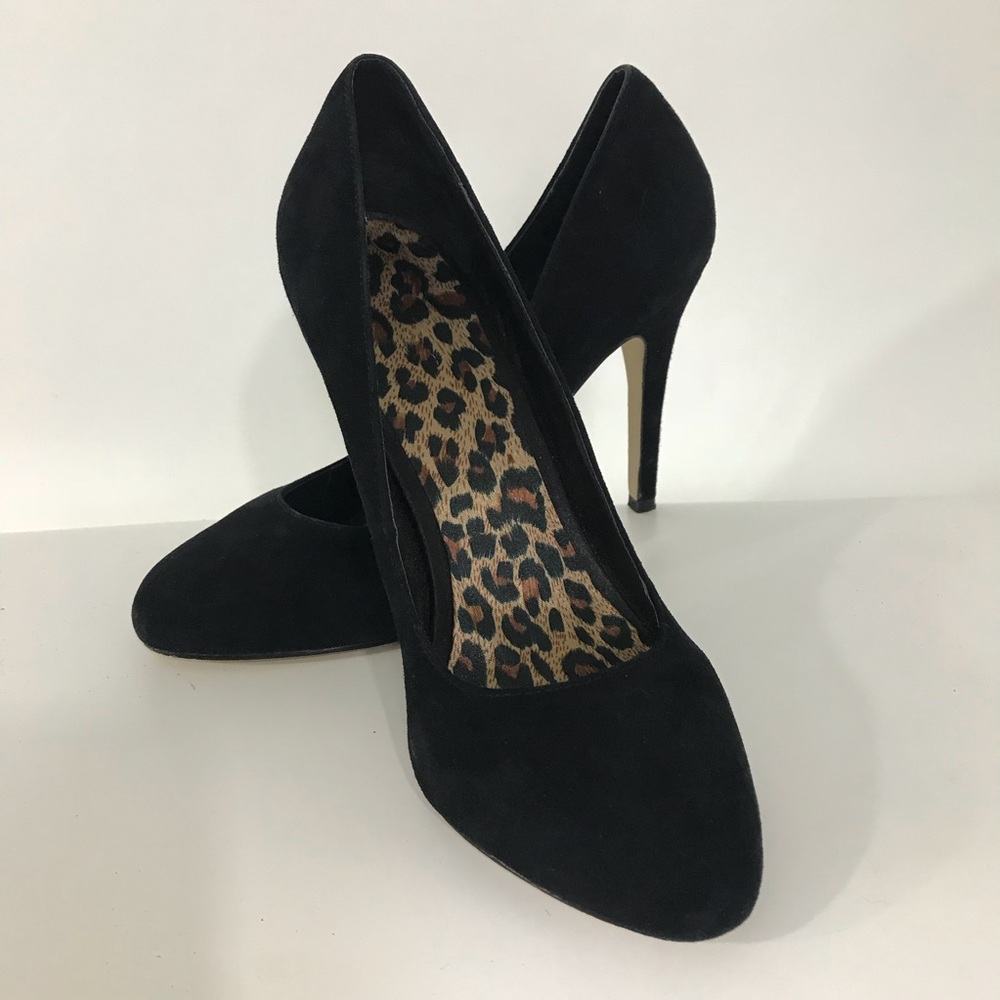 ALDO Shoes Black Suede Pumps US 9 High Heels
